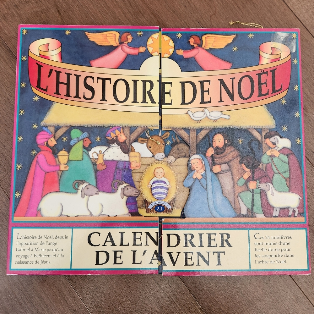 Calendrier de l'Avant / Histoire de Noël in French